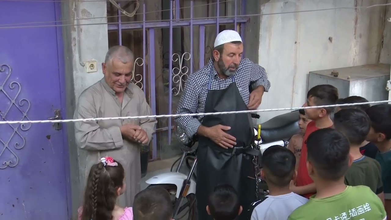 ( قوربان بايرامي ) تمثيلية عيد الاضحى سيناريو واخراج / ولدان قصاب