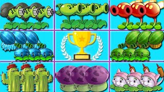 Tournament 8 Best Plants in Pvz 1 - Who Will Win? - Pvz 2 battlez