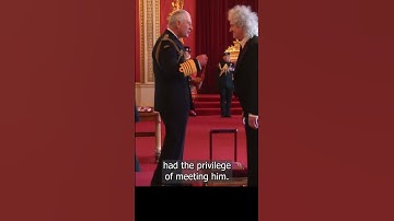 Thumbnail of Queen Guitarist Brian May Knighted by King Charles for Contributions to Music and Charity