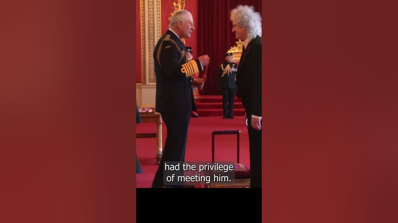 Queen Guitarist Brian May Knighted by King Charles for Contributions to Music and Charity