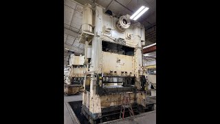 600 ton Verson S2-600-108-54t Mechanical Straight Side Press for sale! S&G Press and Machinery