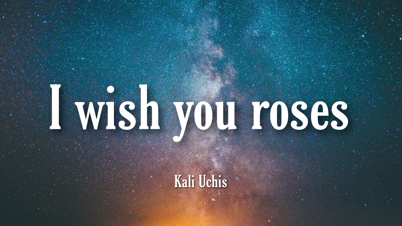 I wish you roses Kali Uchis Lyrics YouTube