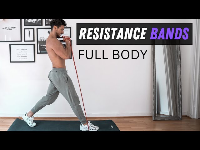 Under 15 Minute Beginner Resistance Band Workout [ Full Body ] 💪 