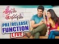 Srirastu Subhamastu Pre Release Function Live  || Allu Sirish, Lavanya Tripathi, SS.Thaman