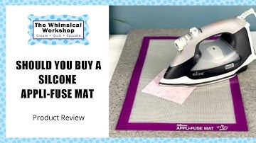 Is the Appli-Fuse Pressing Mat Worth the Money | Pro Review | Heidi Pridemore