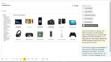 Is the landing page relevant to the query  0.10 Training