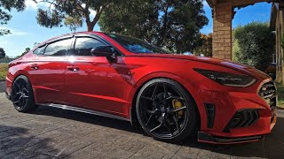 Celebrity Straight Piped Sonata N-Line! Crackles and Pops, giving it throttle (Muffler and Resonator Delete) Wealth