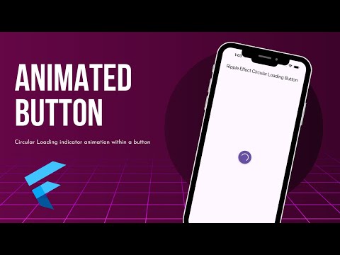 📱 Create an Amazing Animated Loading Button in Flutter | Flutter UI Tutorial