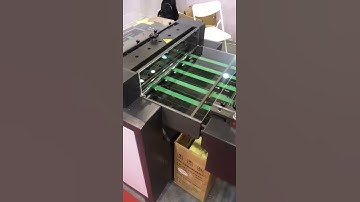 exercise book saddle stitching folding machine