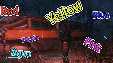Fallout 4 Tips | Change The Pip-Boy Light/Screen/Hud Color!