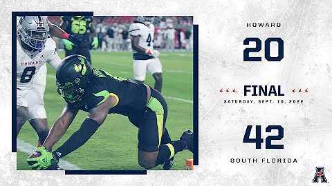 South Florida 42, Howard 20 (Sept. 10, 2022)