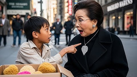 “Dây Chuyền Của Bà Giống Hệt Của Mẹ Con” – Cậu Bé Nghèo Việt 11 Tuổi  Khiến Nữ Tỷ Phú Mỹ Bật Khóc