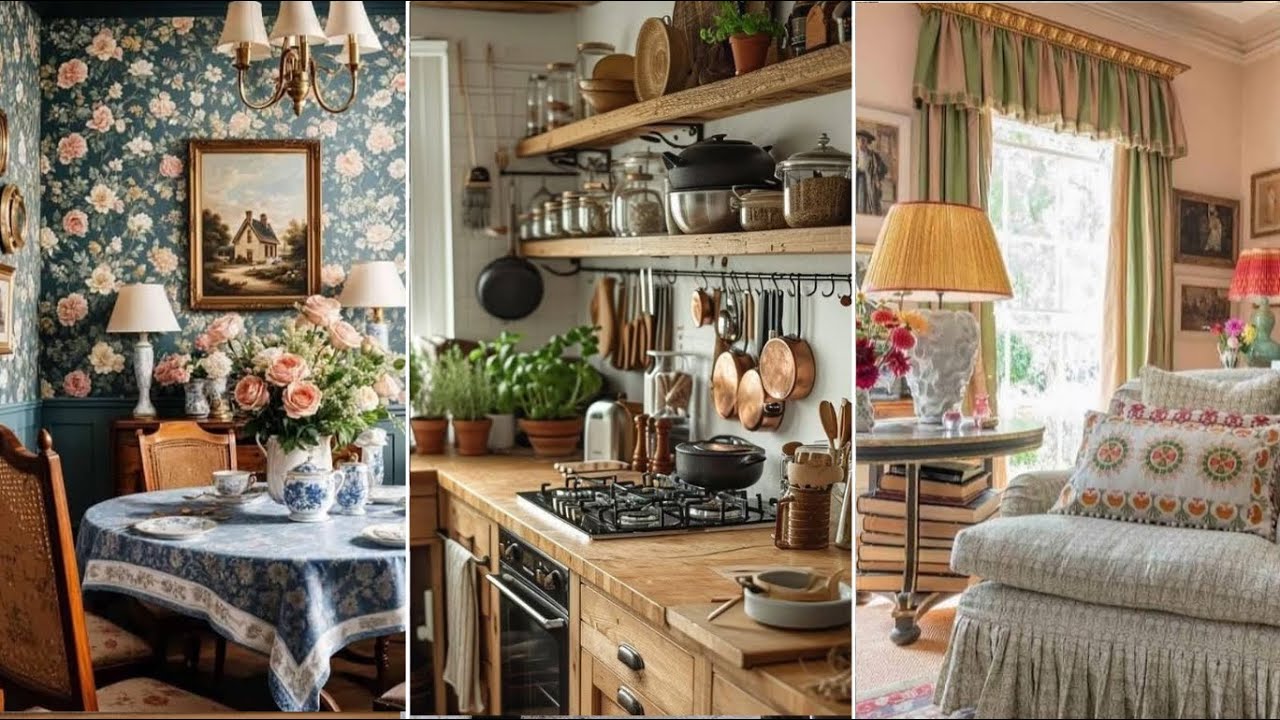 Cozy & Charming: Style Your Home with Vintage Cottage Decor Ideas ...