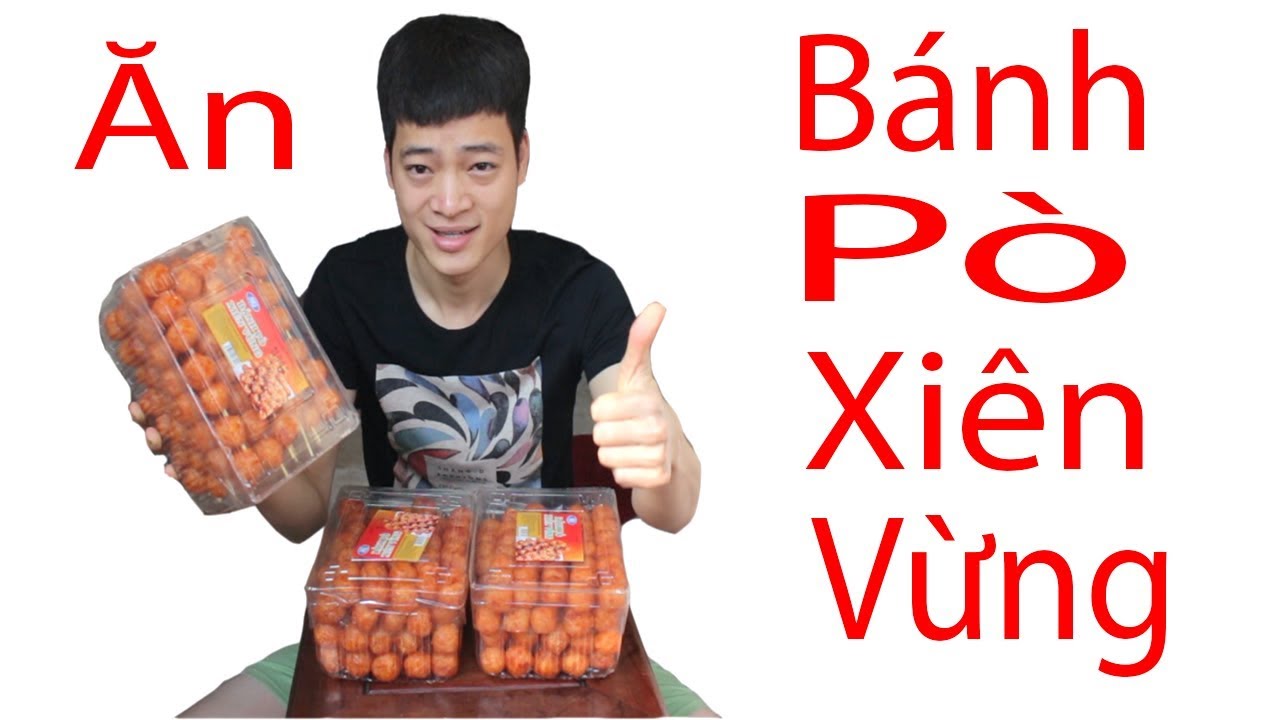 Hữu Bộ | Thử Thách Ăn Bánh Pò Xiên Vừng