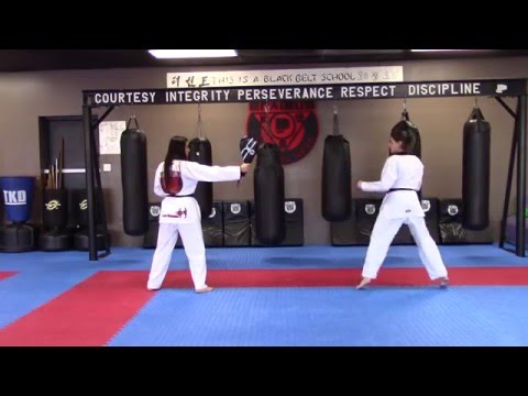 Taekwondo Skip In Hook Kick