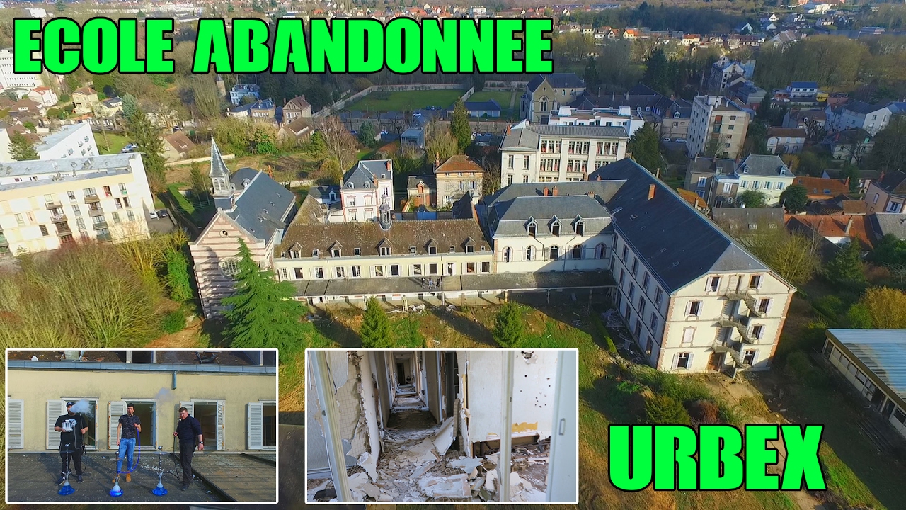 FAIRE UNE CHICHA DANS UNE ÉCOLE ABANDONNÉE | URBEX