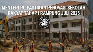 Renovation of the First Stage of the People's School has reached 83 percent