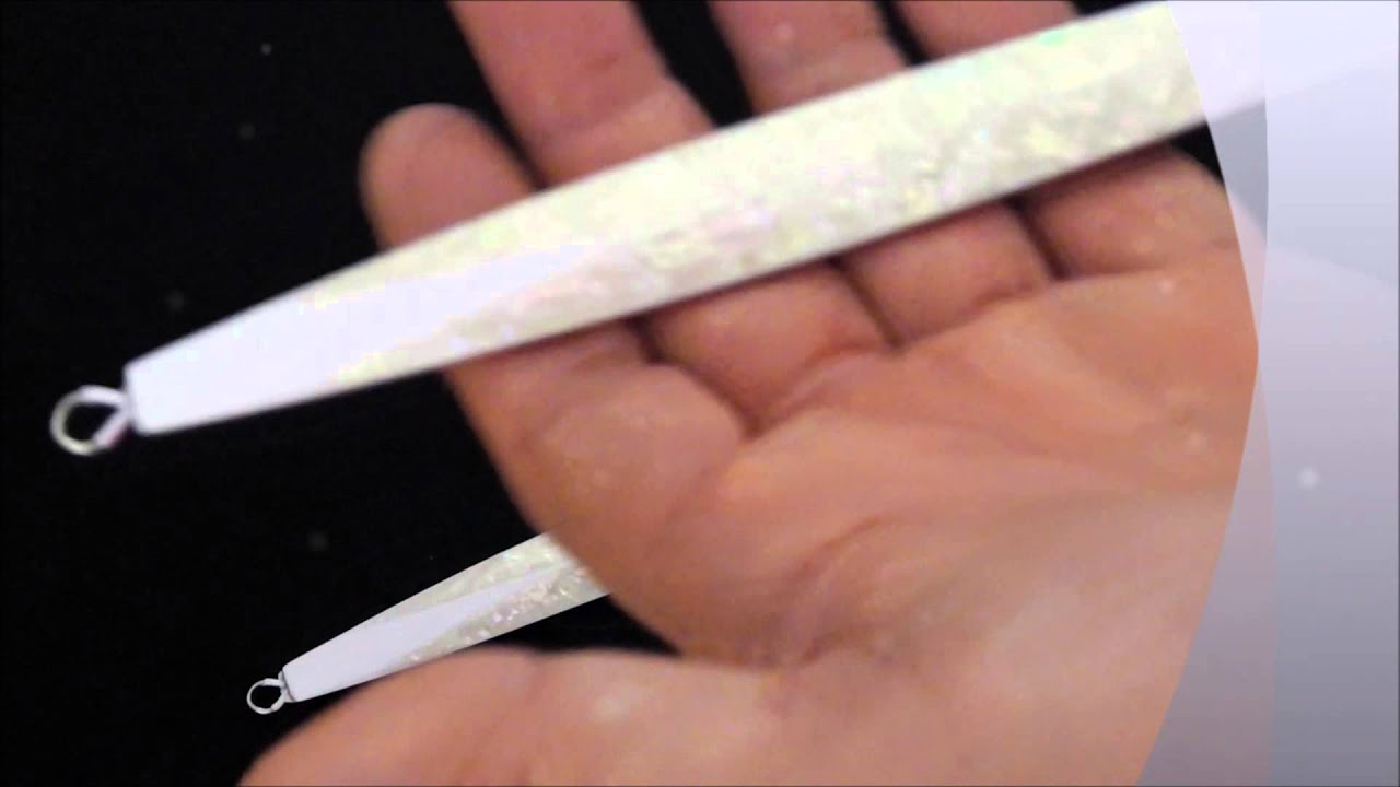 注目!! アワビ貼りジグ:2WAYspiky Long/abalone 130g.145g登場