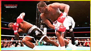 Riddick Bowe vs Jesse Ferguson - WHAT A PUNCH