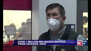 WSAZ 3  TV | PQM Jackson Ohio, is manufacturing high efficiency Respiratory Face Masks in the U.S.