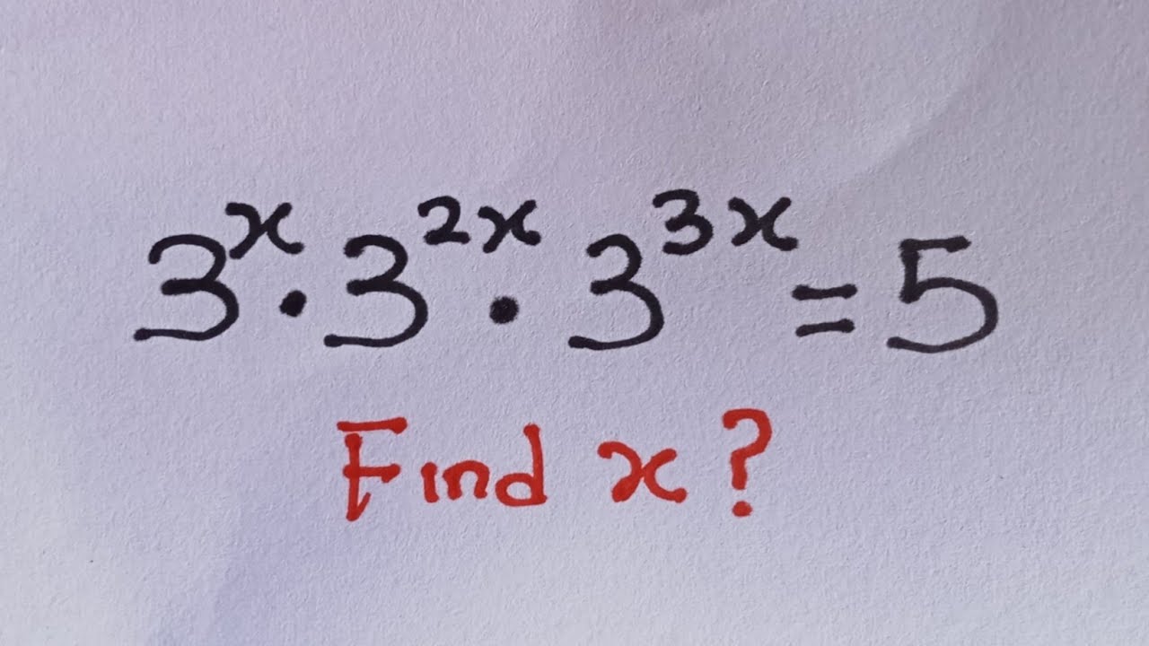 Learn How To Solve Tricky Exponential Equation Easily! - SAT Math - YouTube