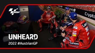Podium Finishers Talk 2022 #AustrianGP | UNHEARD