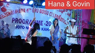Govin U0026 Hana  Gobai  Khasndanara 4th Bru Boisu Celebration 2025