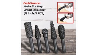 Mata Bor Kayu Wood Bits Steel 1.4 Inch 5 PCS - 25450