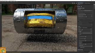 Substance Painter Iray Rendering