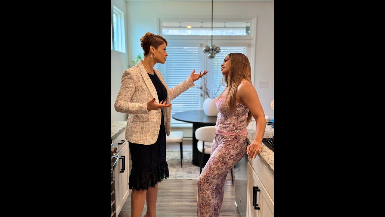 When Angelina checks Shayla for getting lit!