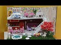 Making a Magical Miniature Villa: with Garden and Lights Edition!"
