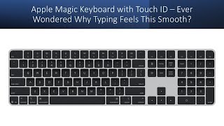 Клавиатура Apple Magic Keyboard с Touch ID — вы когда-нибудь задумывались, почему печатать так ле... screenshot 4