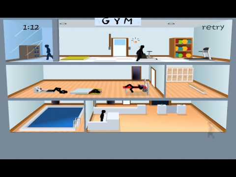 Stickman Click death GYM android Walkthrough - YouTube