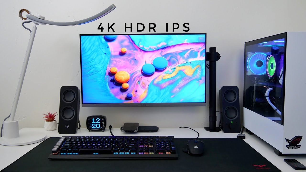 Samsung UR55 4K IPS HDR10 Monitor Review | Affordable 4K HDR IPS Monitor -  YouTube