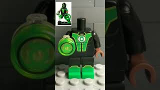 How To Make Lego Green Lantern John Stewart
