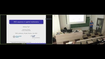 Andreas Čap, BGG sequences in applied mathematics