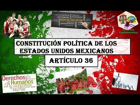 articulo 36 de solfa syllable constitución