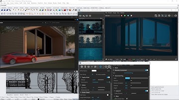 VRAY RHINO Videocourse - 19 - Render Animation, Motion Blur, Vision, Export, Aerial Perspective, Fog