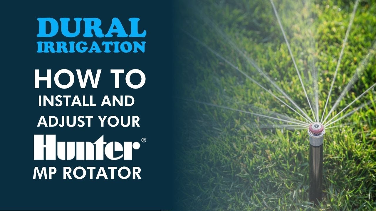 How to: Install and Adjust a Hunter MP Rotator Nozzle - YouTube