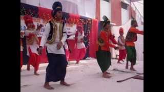 amit rana gharhshankar punjabi bhangra from m.d.k.s.d. public school annual function