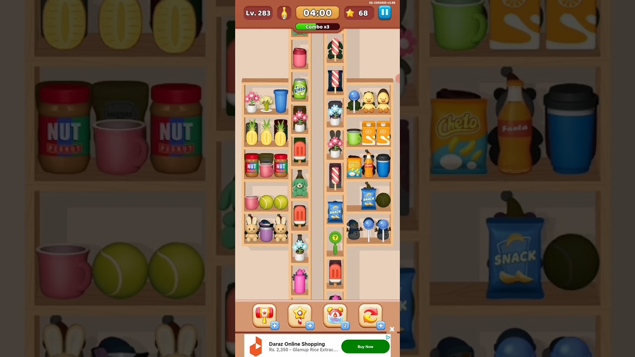 Goods Puzzle Sort Challenge Level 283 Gameplay