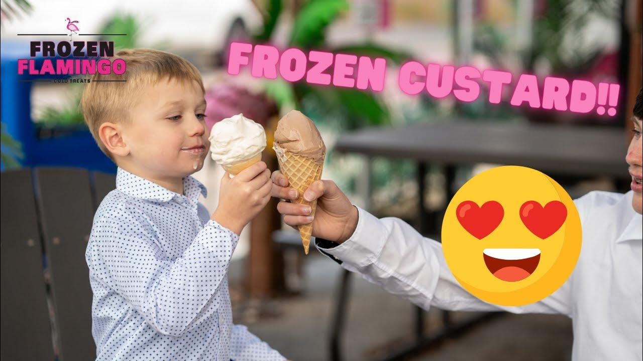 Frozen Custard•Frozen Flamingo YouTube