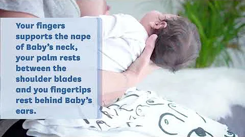 How to latch a baby using the exaggerated latch technique.