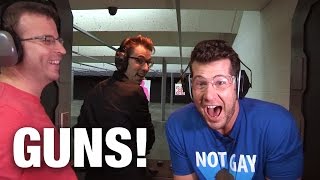 GUNS: First Time Shooter (Part 1) | Louder With Crowder