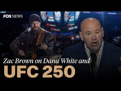Zac Brown on UFC Freedom 250, His Dana White Relationship, and Being Everywhere in Sports