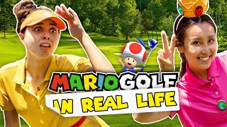 Mario Golf, but in real life!