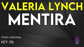 Valeria Lynch - Mentira - Karaoke Instrumental