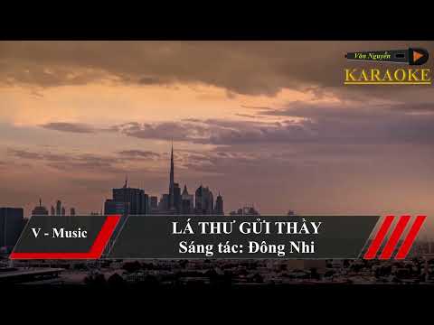 Video LÁ THƯ GỬI THẦY - ĐÔNG NHI - TONE C - youtube