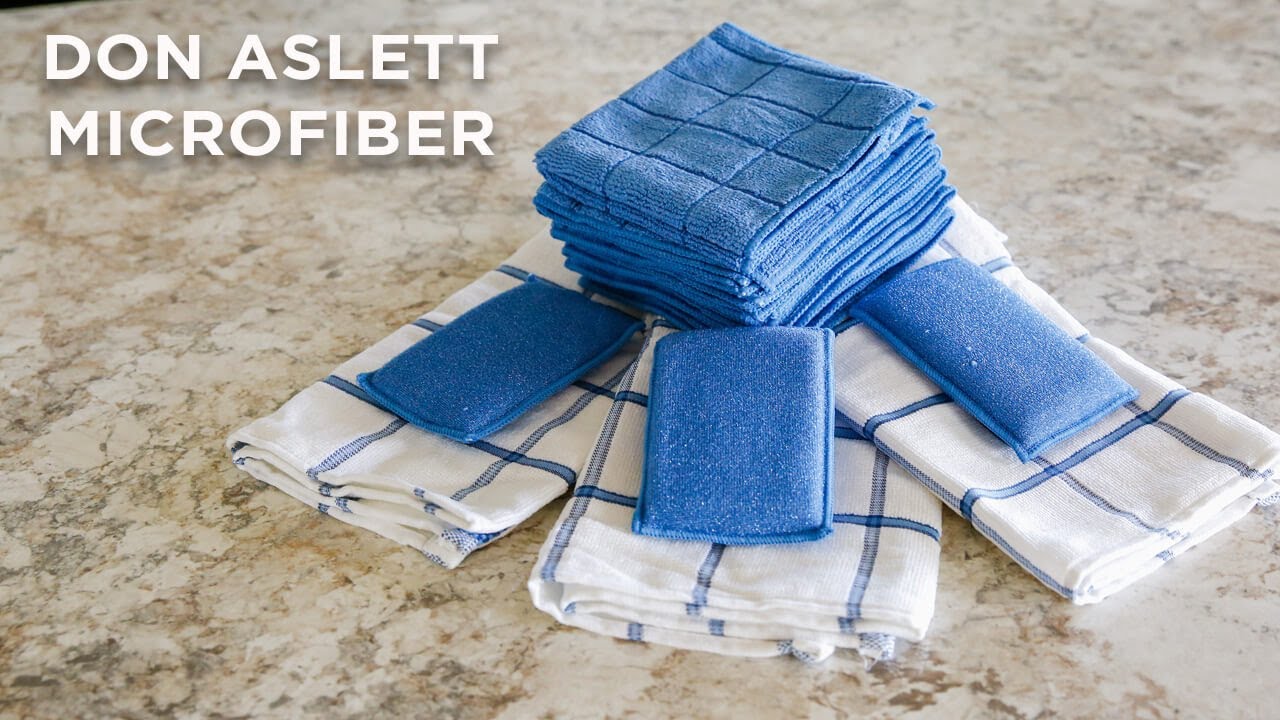 12-Piece Microfiber Kitchen Set – Don Aslett