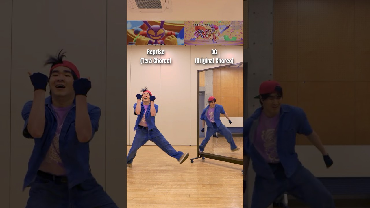 Jax Toy Reprise vs OG | Tera Ⅱ #clonedance #theamazingdigitalcircus #tadc #choreography #dance